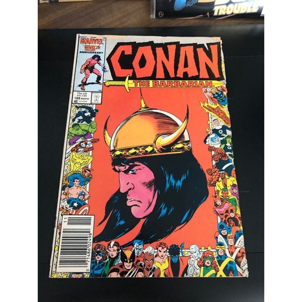 Conan the Barbarian #188 Marvel Comics November 1986